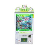 Hot selling indoor coin operated arcade claw game machine catching toys machine with music