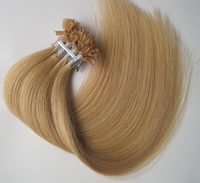 more images of Cheap wholesale factory price 100% human hair italian keratin nail u tip hair extension
