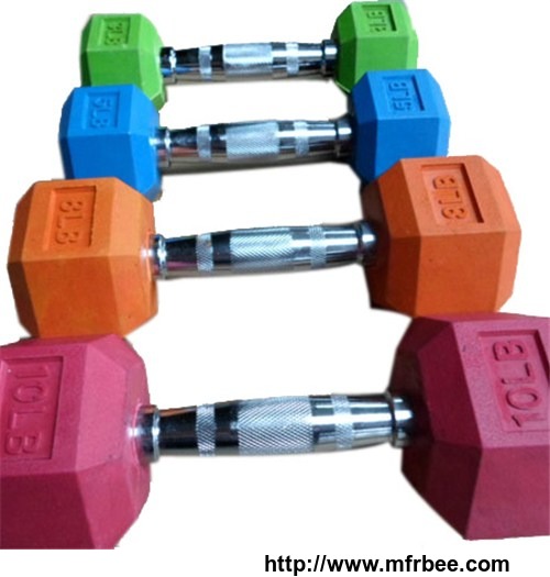 colorful_rubber_dumbbell