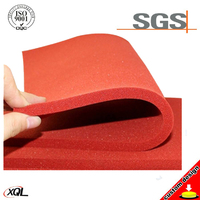 2017 High Quality Customized Colorful Silicone Foam Sheet