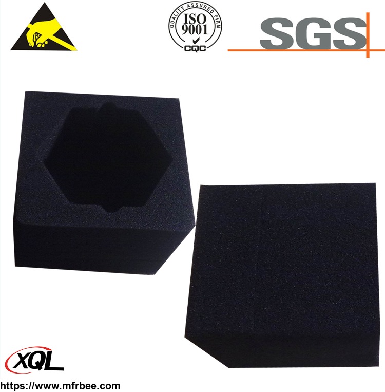 open_cell_black_electrical_conductive_foam_packing_manufacturer