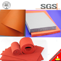 more images of Fire retardant silicone gel sponge sheet foam manufacturer