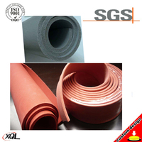 Soft Red Heat Resistant Silicon Rubber Sheets