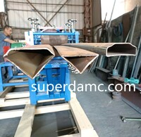 Roll Forming Machine for steel D shaped tube, polygonal tube, Pentagonal tube, hexagonal tube