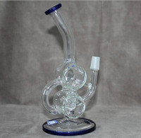 inline perc glass oil rig  dabs