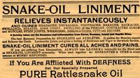 more images of Snake Oil — and Health Tech!