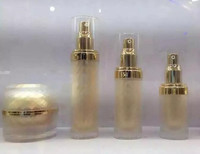 high end 15ml 30ml 50ml 120ml new cosmetic luxury acrylic double wall bottle