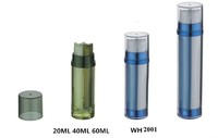 more images of 2x10ml 2x20ml 2x30ml  Dual chamber cosmetic bottle