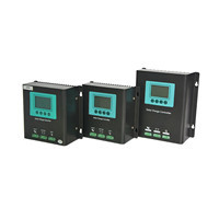 PWM solar charge controller with MCU intelligent control technology