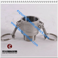 Stainless steel BSP Threaded Cam and Groove Coupling type B