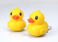 more images of LED Rubber Duck Project Sound Keychain