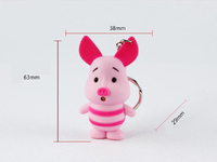 more images of LED Piglet Sound Keychain