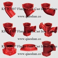 more images of KSD 4307 Flange Type Cast Iron Fittings