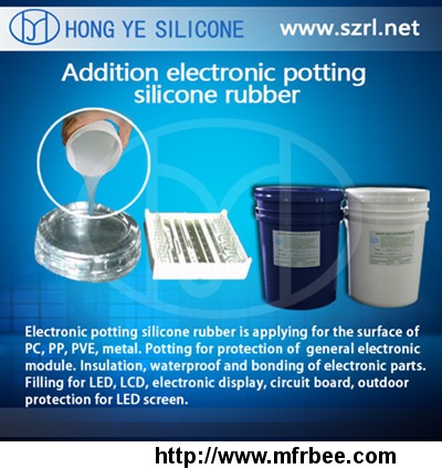 addition_cure_electronic_potting_silicone_rubber