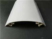 more images of big and complex ABS extrusion profile for vending machine cover