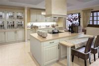 more images of kitchen cabinet quartz tops-QS262