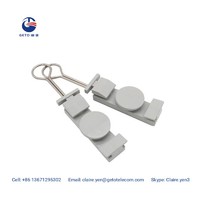 plastic FTTH drop cable clamp