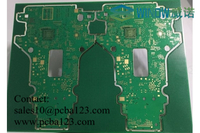 12 Layers High Density Interconnect HDI PCB Circuit Board Fabrication