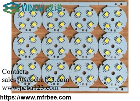 1_5mm_aluminum_metal_core_pcb_assembly_for_led