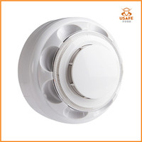 Combination Smoke & Heat Detector Alarm, 4-Wire with Relay Output