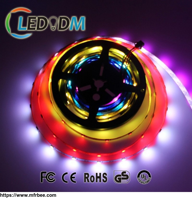 alibaba_best_sellers_products_dc5v_60leds_m_ws2812b_built_in_5050_magic_led_strip
