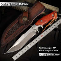 CS GO game style colorful camping survival eagle karambit knife