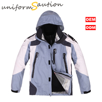 Custom 2 in one waterproof breathable outdoor windbreaker jacket