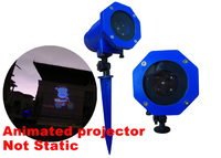 more images of ABS material house outdoor LED animated projector light for holiday decoration