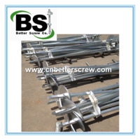 more images of China steel spiral piles supplier with stock