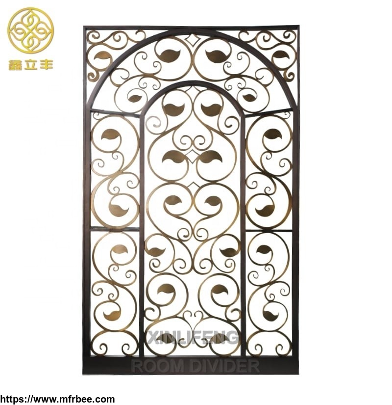 customized_decorative_stainless_steel_hotel_room_divider_screen