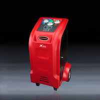 Full automatic red color AC recovery and flushing machine with big transparent window
