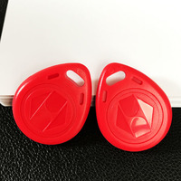 more images of Classic plastic door lock High Frequency(LF) Key Ring RFID Tag