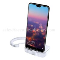 Acrylic Vertical Mobile Phone Alarm Stand