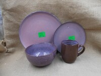 purple ceramic sets