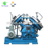V-Type High Exhaust pressure Special Gas Compressor Ensuring the purity of Gas