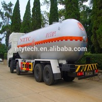 55.84m3 Volume Liquefied Petroleum Gas Mobile LPG Tank Semi-trailer