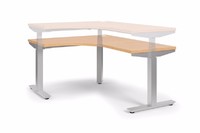 American Walnut Wood Cool Stand Desk for Teenagers