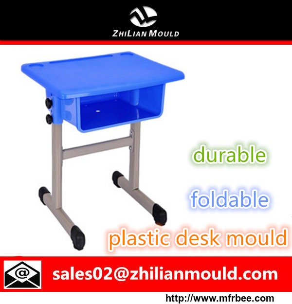 2015_new_design_foldable_plastic_desk_mould_manufacturer