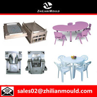 more images of Taizhou customized plastic kids chair and table mould