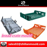 durable plastic bread crate injection mould maker