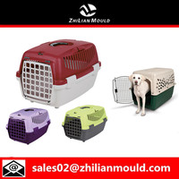 more images of hot sale plastic dog pet carrier mould maker