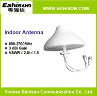 800-2700 MHz 3 dBi MIMO Omnidirectional Ceiling Indoor Antenna for 4G