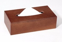 handmade natural unfinished wooden handmade tissue box