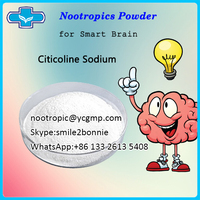 Citicoline Sodium Powder/nootropic@ycgmp.com