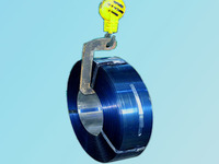 more images of blue tempered high tensile steel strapping