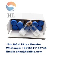 10iu Human Growth Hormone 191aa Raw Powder For Bodybuilding  Whatsapp: +8615511147744