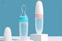 more images of Silicone Baby Milk Bottle