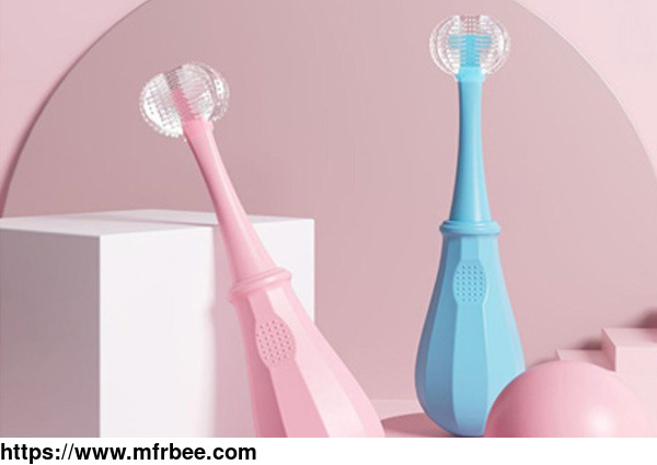 360_degree_surrounding_toothbrush_simple_children_soft_silicone_food_grade_toothbrush