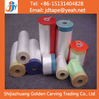 Auto Used Pre-taped Masking Film Tape