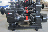 more images of ZW horizontal self priming sewage pump